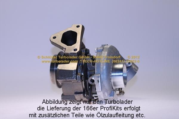 Schlütter Turbolader 166-00555EOL - Kompresors, Turbopūte autospares.lv