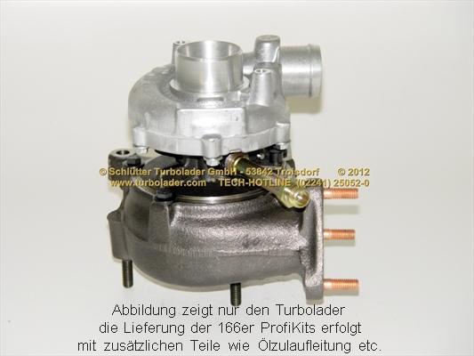 Schlütter Turbolader PRO-00550 - Kompresors, Turbopūte autospares.lv