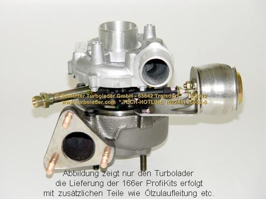 Schlütter Turbolader PRO-00550 - Kompresors, Turbopūte autospares.lv