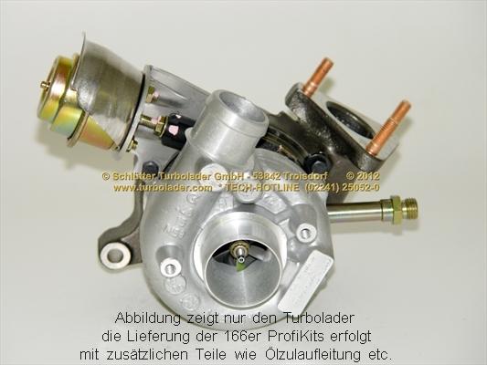 Schlütter Turbolader PRO-00550 - Kompresors, Turbopūte autospares.lv