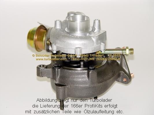 Schlütter Turbolader PRO-00550 - Kompresors, Turbopūte autospares.lv