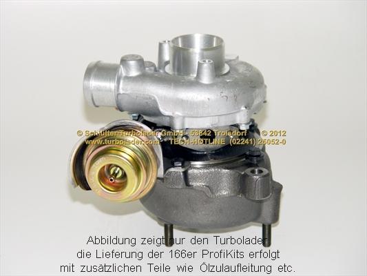 Schlütter Turbolader PRO-00550 - Kompresors, Turbopūte autospares.lv