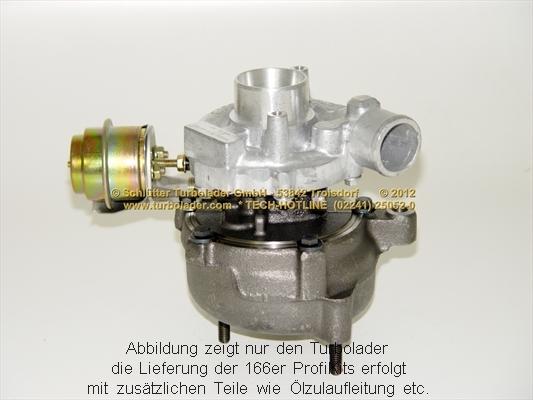 Schlütter Turbolader 166-00560 - Kompresors, Turbopūte autospares.lv