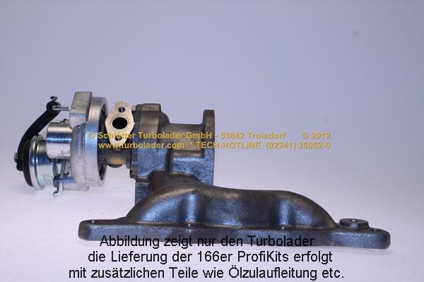 Schlütter Turbolader 166-00515 - Kompresors, Turbopūte www.autospares.lv