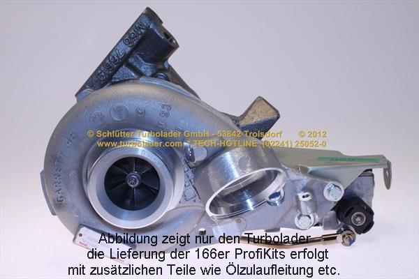 Schlütter Turbolader 166-00535 - Kompresors, Turbopūte autospares.lv