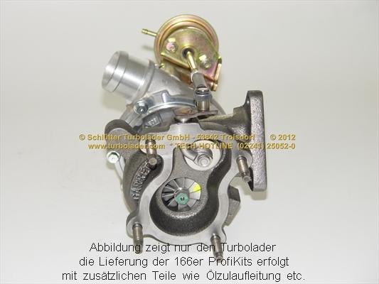 Schlütter Turbolader 166-00580 - Kompresors, Turbopūte autospares.lv