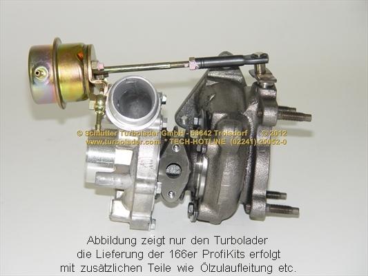 Schlütter Turbolader 166-00580EOL - Турбина, компрессор www.autospares.lv