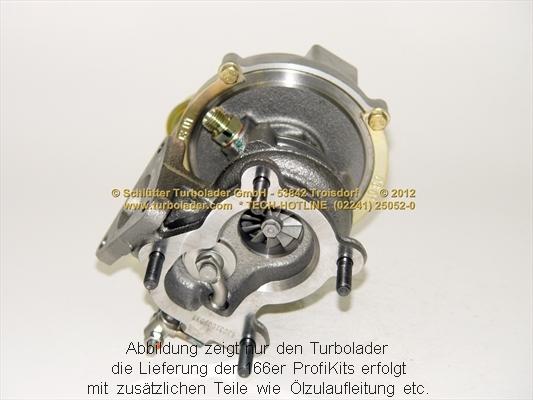 Schlütter Turbolader 166-00580EOL - Турбина, компрессор www.autospares.lv