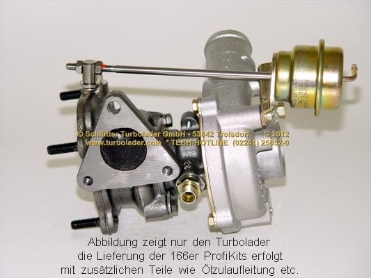 Schlütter Turbolader 166-00580EOL - Турбина, компрессор www.autospares.lv