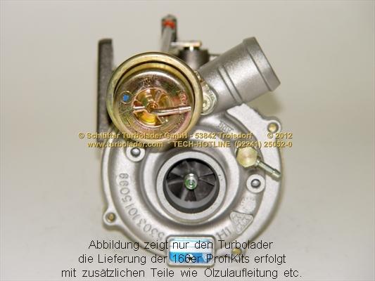 Schlütter Turbolader 166-00580EOL - Турбина, компрессор www.autospares.lv