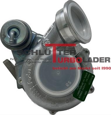 Schlütter Turbolader 166-00605 - Kompresors, Turbopūte www.autospares.lv