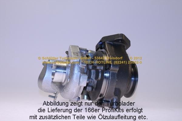 Schlütter Turbolader 166-00626 - Турбина, компрессор www.autospares.lv