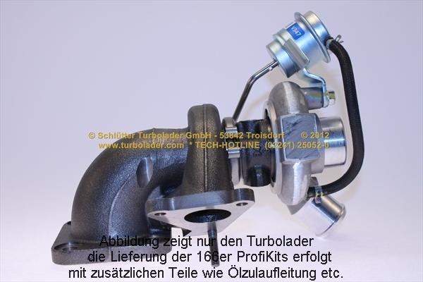 Schlütter Turbolader 166-00045S - Kompresors, Turbopūte autospares.lv