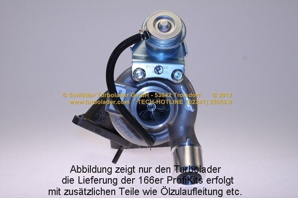 Schlütter Turbolader 166-00045 - Kompresors, Turbopūte autospares.lv