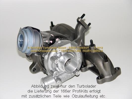 Schlütter Turbolader 172-05180EOL - Турбина, компрессор www.autospares.lv