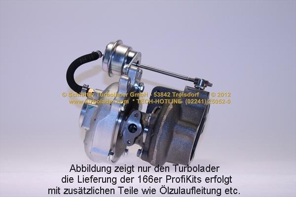 Schlütter Turbolader 166-00165EOL - Турбина, компрессор www.autospares.lv