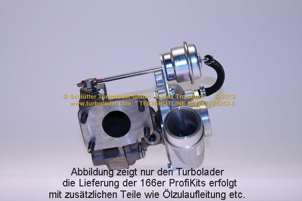 Schlütter Turbolader 166-00165EOL - Турбина, компрессор www.autospares.lv