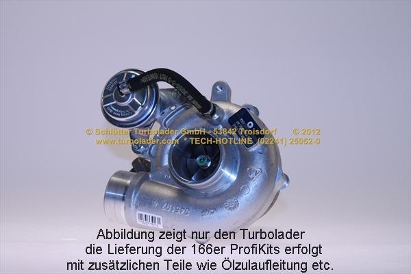 Schlütter Turbolader 166-00165EOL - Турбина, компрессор www.autospares.lv