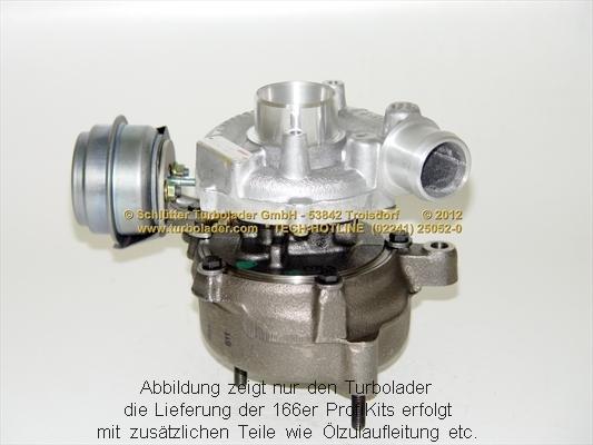 Schlütter Turbolader PRO-00100EOL - Турбина, компрессор www.autospares.lv