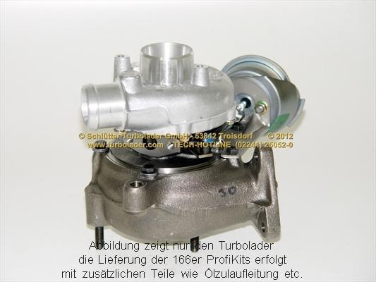 Schlütter Turbolader PRO-00100EOL - Турбина, компрессор www.autospares.lv