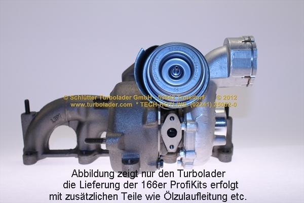 Schlütter Turbolader 166-01180 - Kompresors, Turbopūte autospares.lv