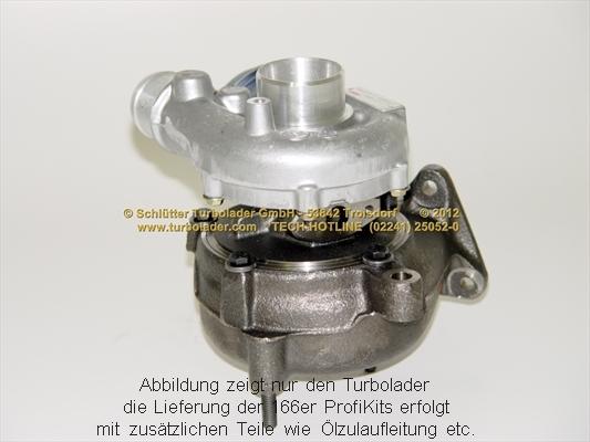 Schlütter Turbolader 166-00130 - Kompresors, Turbopūte www.autospares.lv