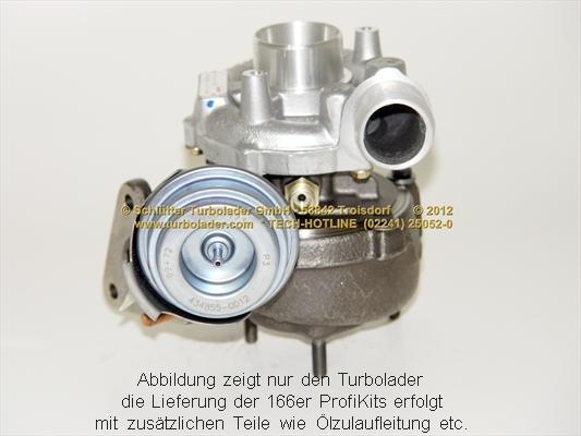 Schlütter Turbolader 166-00130 - Kompresors, Turbopūte www.autospares.lv