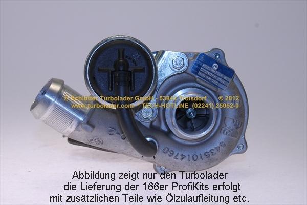 Schlütter Turbolader 166-00855 - Турбина, компрессор www.autospares.lv