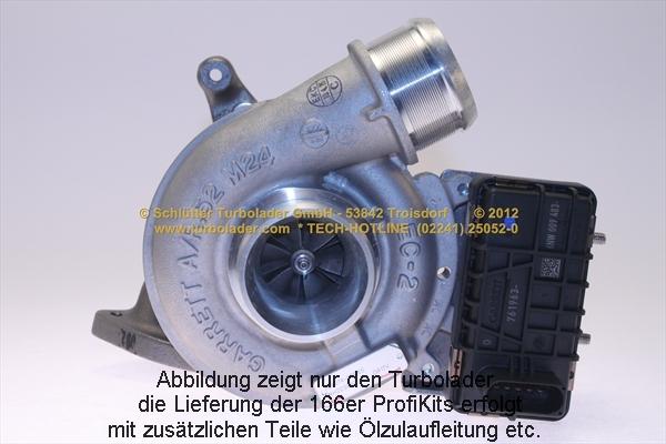 Schlütter Turbolader 166-00860 - Kompresors, Turbopūte autospares.lv