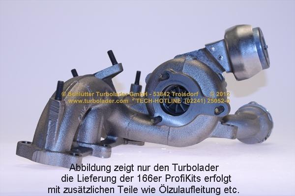 Schlütter Turbolader PRO-00350 - Kompresors, Turbopūte autospares.lv