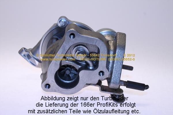 Schlütter Turbolader PRO-00305 - Турбина, компрессор www.autospares.lv