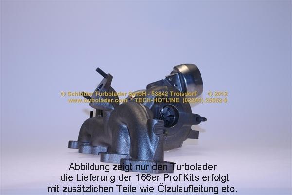 Schlütter Turbolader 166-02460 - Kompresors, Turbopūte www.autospares.lv