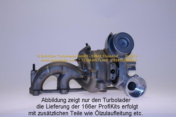 Schlütter Turbolader 166-02460 - Kompresors, Turbopūte www.autospares.lv