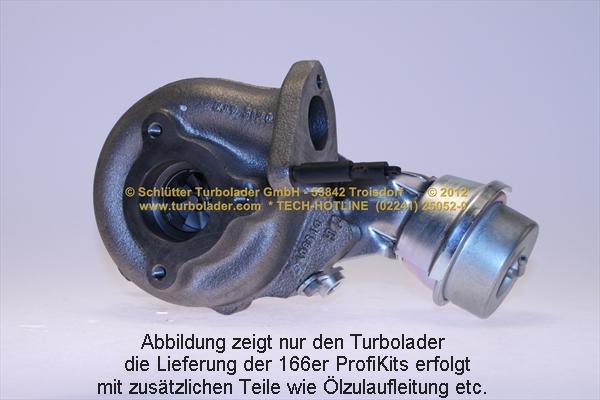 Schlütter Turbolader PRO-00316 - Kompresors, Turbopūte autospares.lv