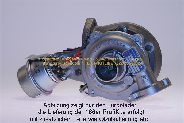 Schlütter Turbolader 166-00315 - Kompresors, Turbopūte autospares.lv