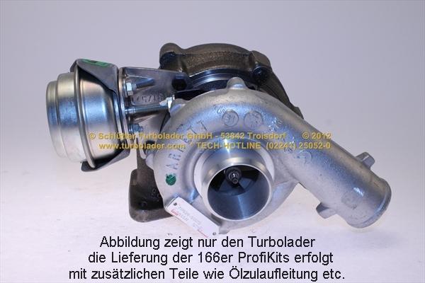 Schlütter Turbolader 166-00385 - Турбина, компрессор www.autospares.lv