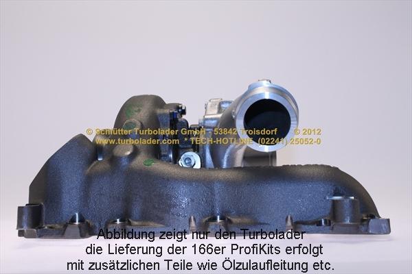 Schlütter Turbolader 166-00286 - Kompresors, Turbopūte autospares.lv