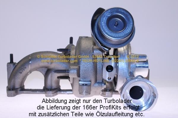 Schlütter Turbolader PRO-00270EOL - Турбина, компрессор www.autospares.lv