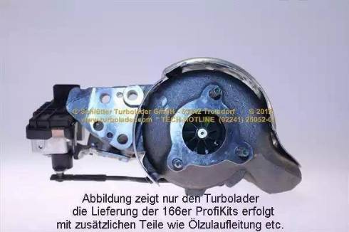 Schlütter Turbolader PRO-01580 - Турбина, компрессор www.autospares.lv