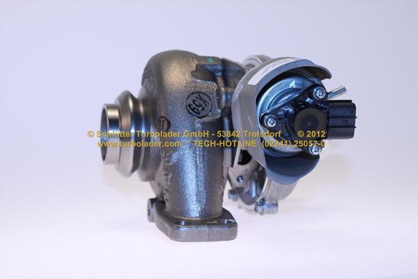 Schlütter Turbolader PRO-01602 - Турбина, компрессор www.autospares.lv