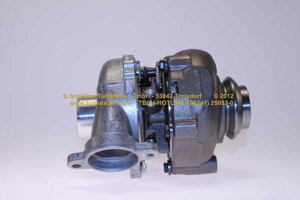 Schlütter Turbolader PRO-01602 - Турбина, компрессор www.autospares.lv