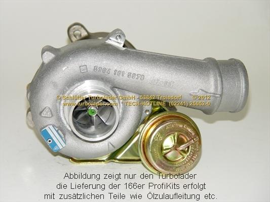 Schlütter Turbolader 166-01090 - Kompresors, Turbopūte autospares.lv