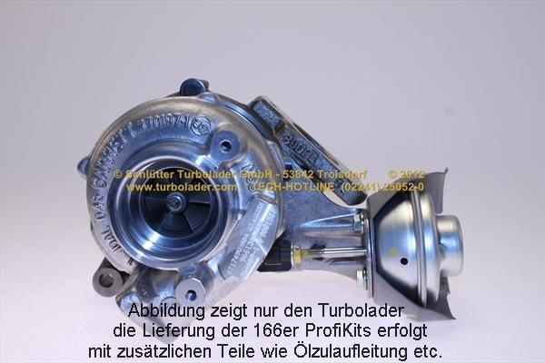 Schlütter Turbolader 166-01035 - Kompresors, Turbopūte autospares.lv