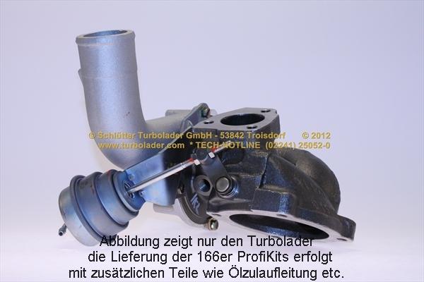 Schlütter Turbolader PRO-01020 - Kompresors, Turbopūte autospares.lv