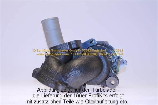 Schlütter Turbolader PRO-01020 - Kompresors, Turbopūte autospares.lv