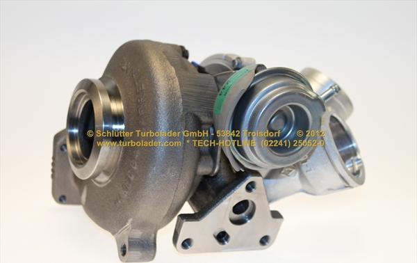 Schlütter Turbolader 166-01314 - Турбина, компрессор www.autospares.lv