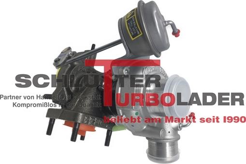 Schlütter Turbolader 166-01221 - Турбина, компрессор www.autospares.lv