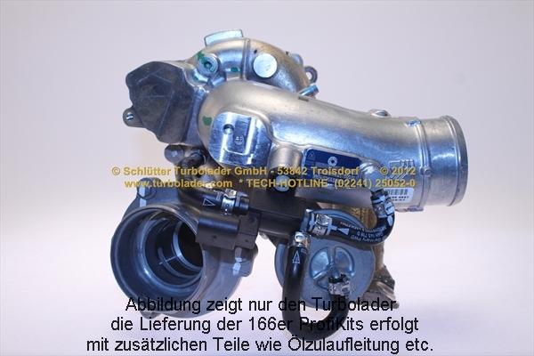 Schlütter Turbolader 166-09330 - Kompresors, Turbopūte www.autospares.lv