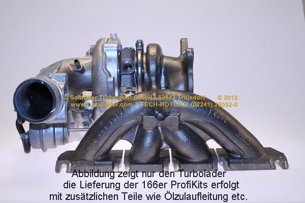 Schlütter Turbolader 166-09330 - Kompresors, Turbopūte www.autospares.lv