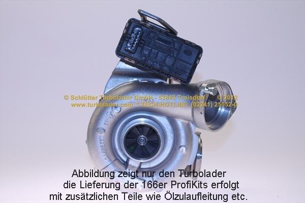 Schlütter Turbolader PRO-08886 - Турбина, компрессор www.autospares.lv